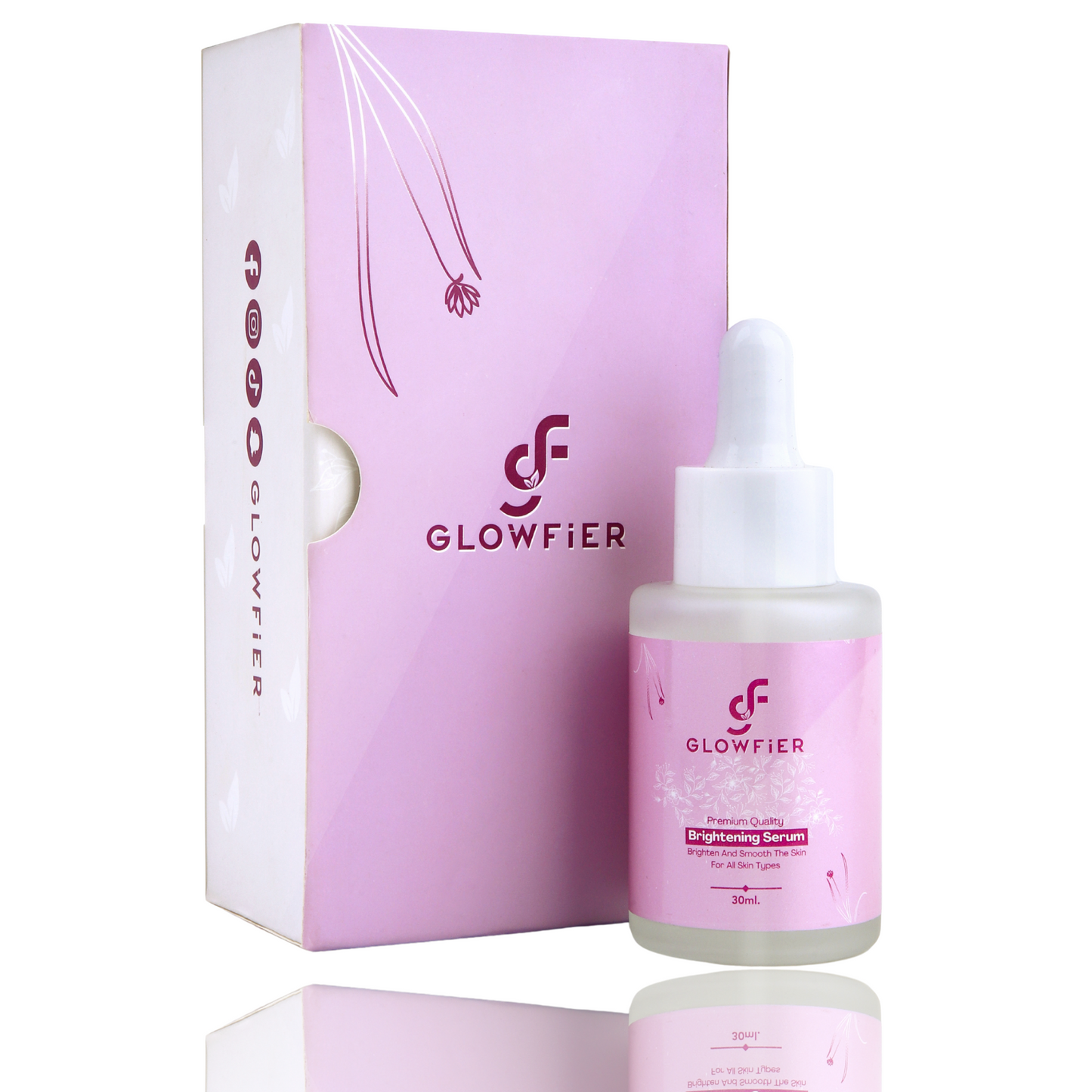 Glowfier Brightening Serum Fade Dark Spots & Get Radiant Skin Naturally(30ml)