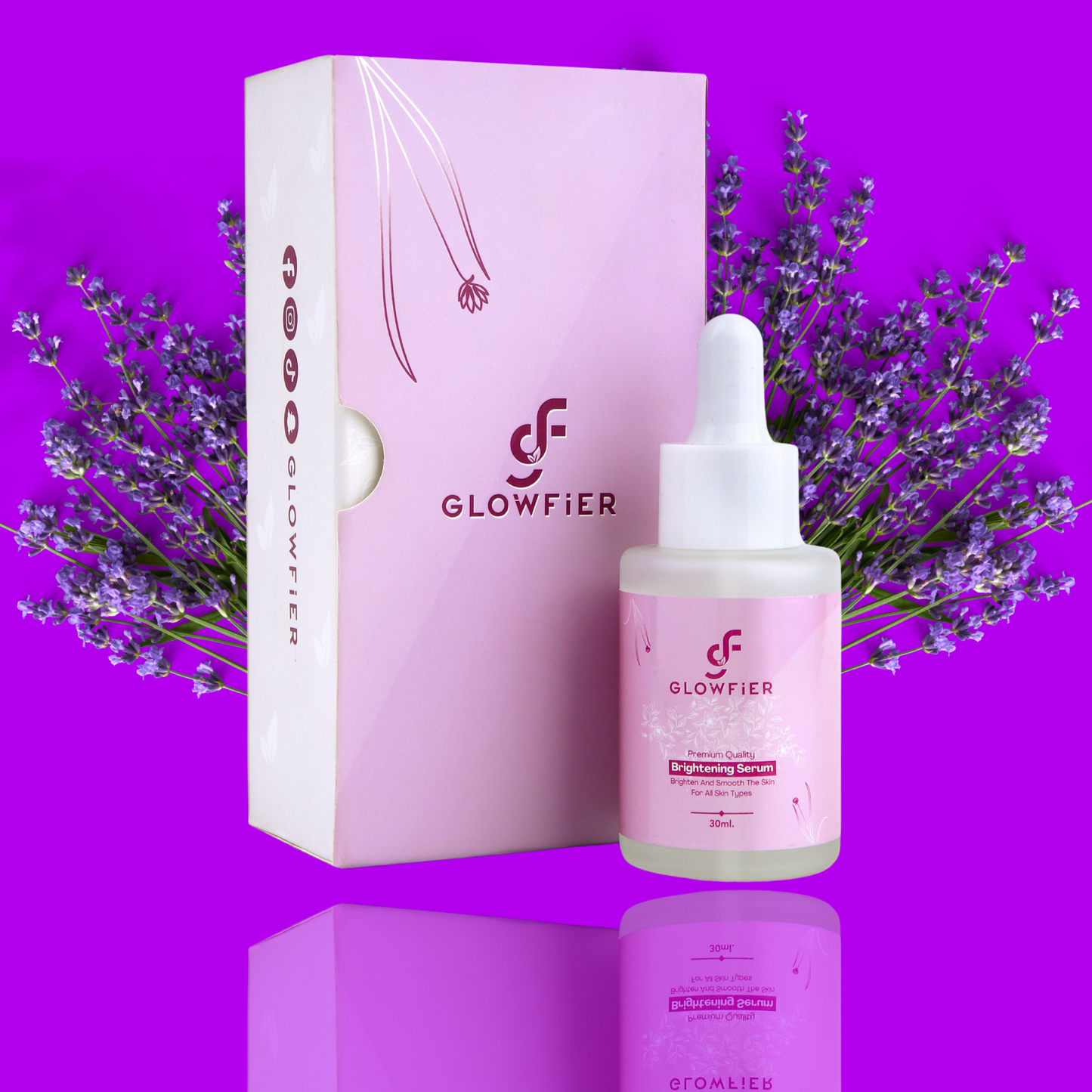 Glowfier Brightening Serum Fade Dark Spots & Get Radiant Skin Naturally(30ml)